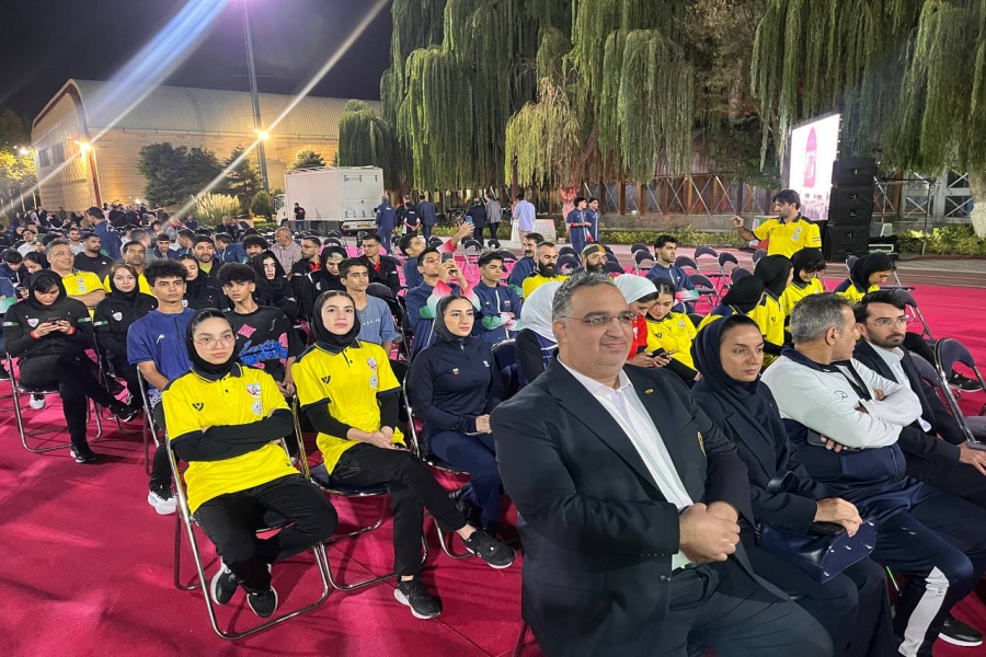 حضور ملیپوشان مویتای ایران در آیین بدرقه کاروانهای اعزامی به بازیهای آسیایی جوانان و همبستگی اسلامی